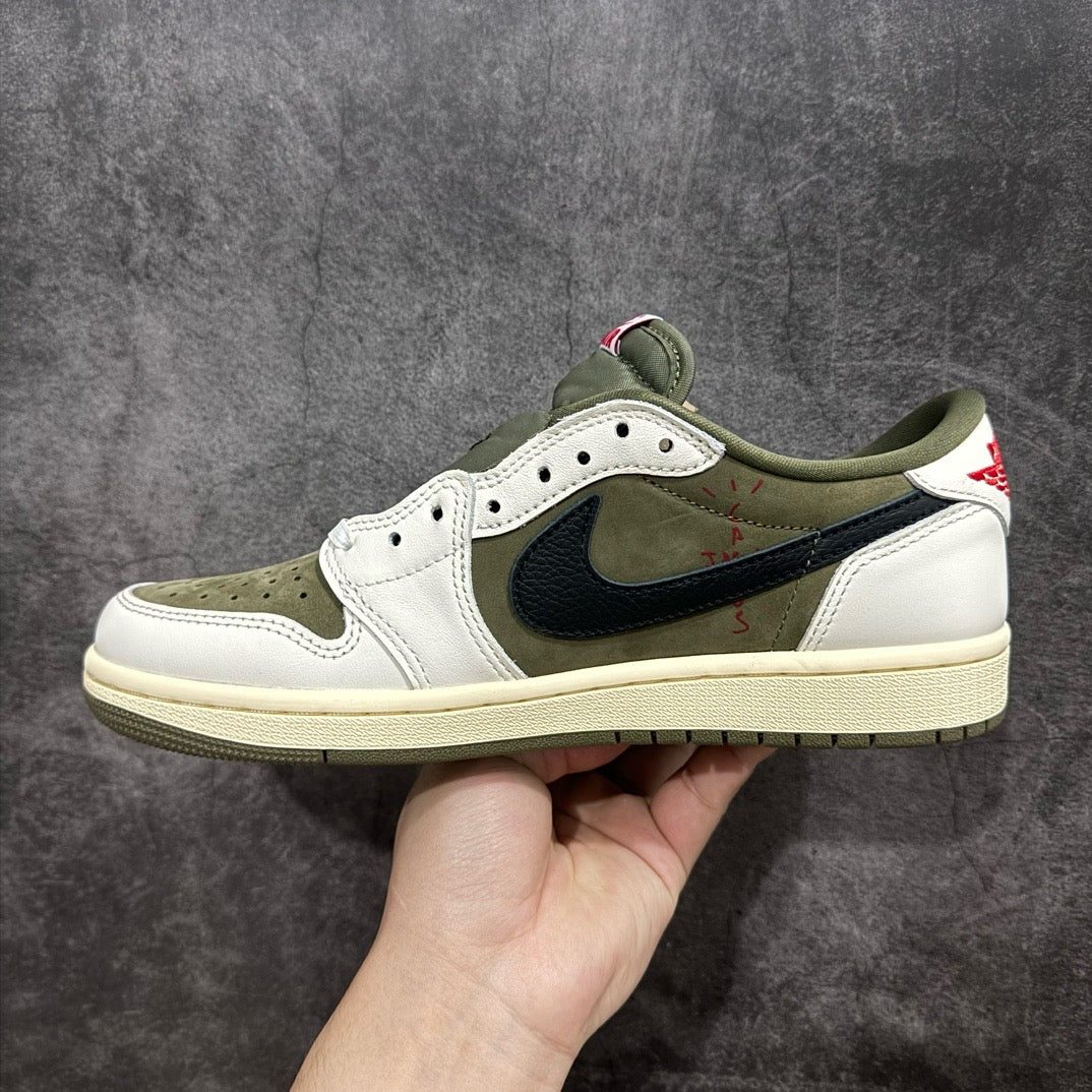 LJR Batch-Air Jordan 1  × Travis Scott “Medium green”