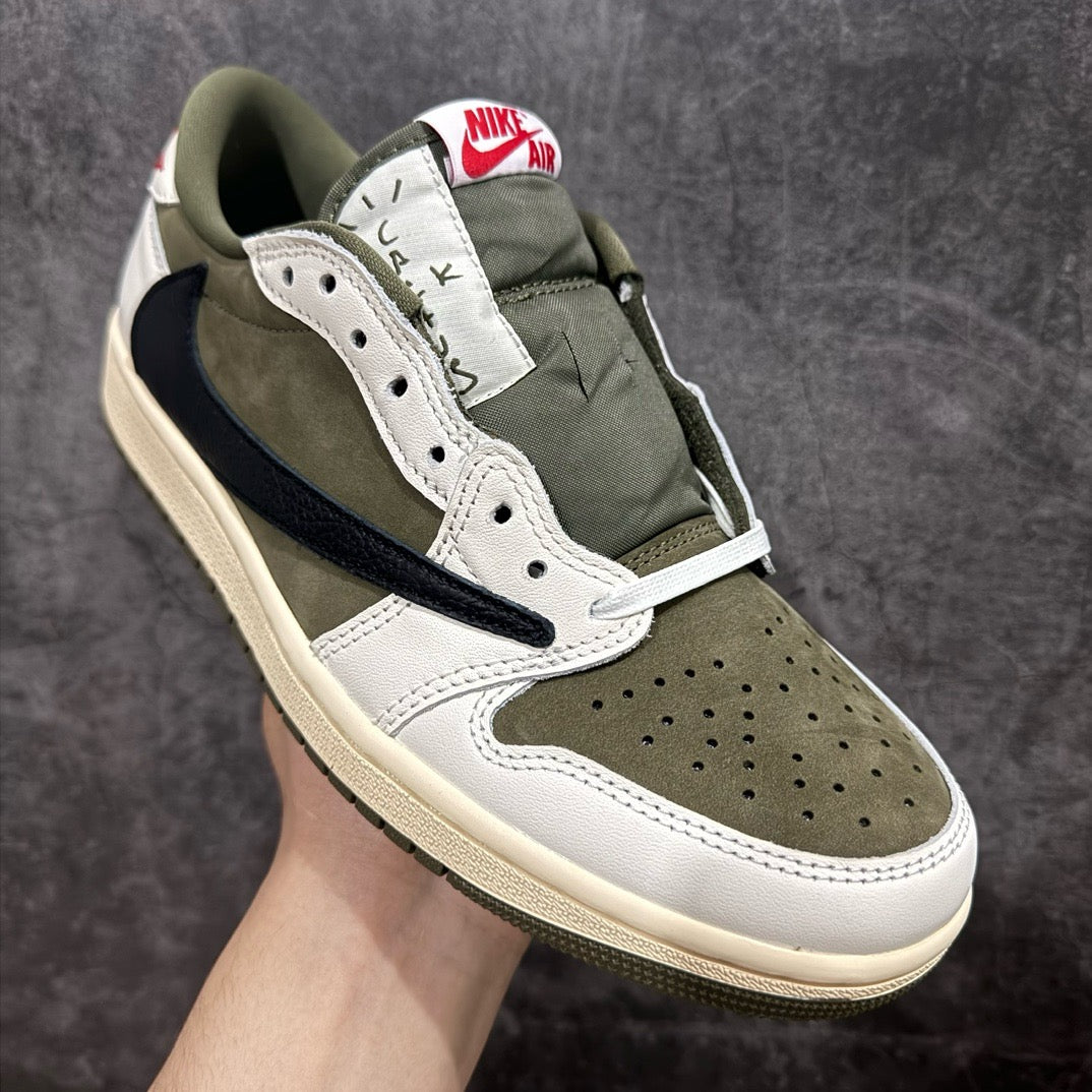 LJR Batch-Air Jordan 1  × Travis Scott “Medium green”