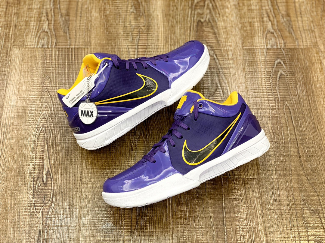 Max Batch-UNDEFEATED × Nike Zoom Kobe 4 Protro “Lakers”