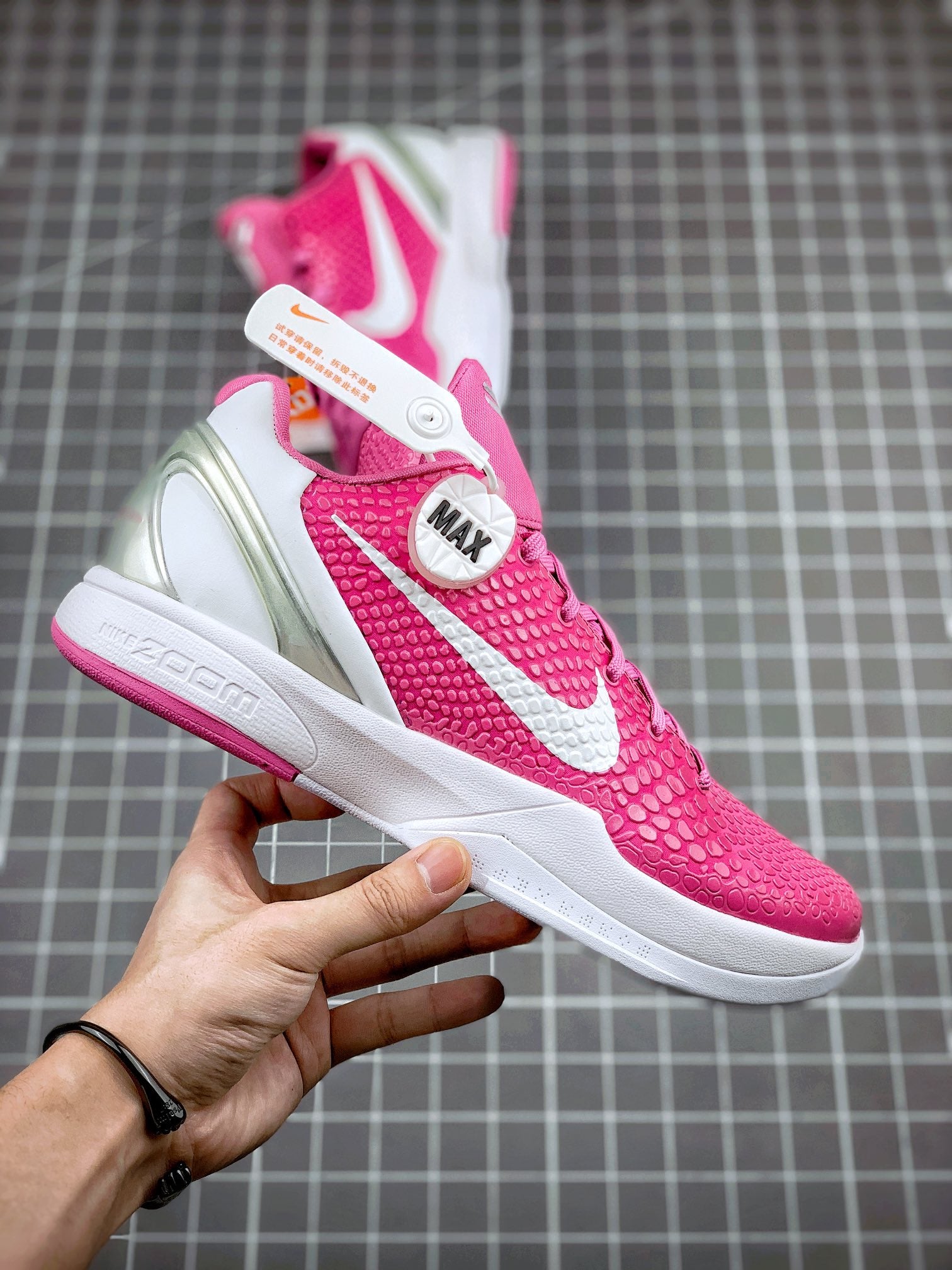 Max Batch-Nike Zoom Kobe 6 Protro “Kay Yow Think Pink”