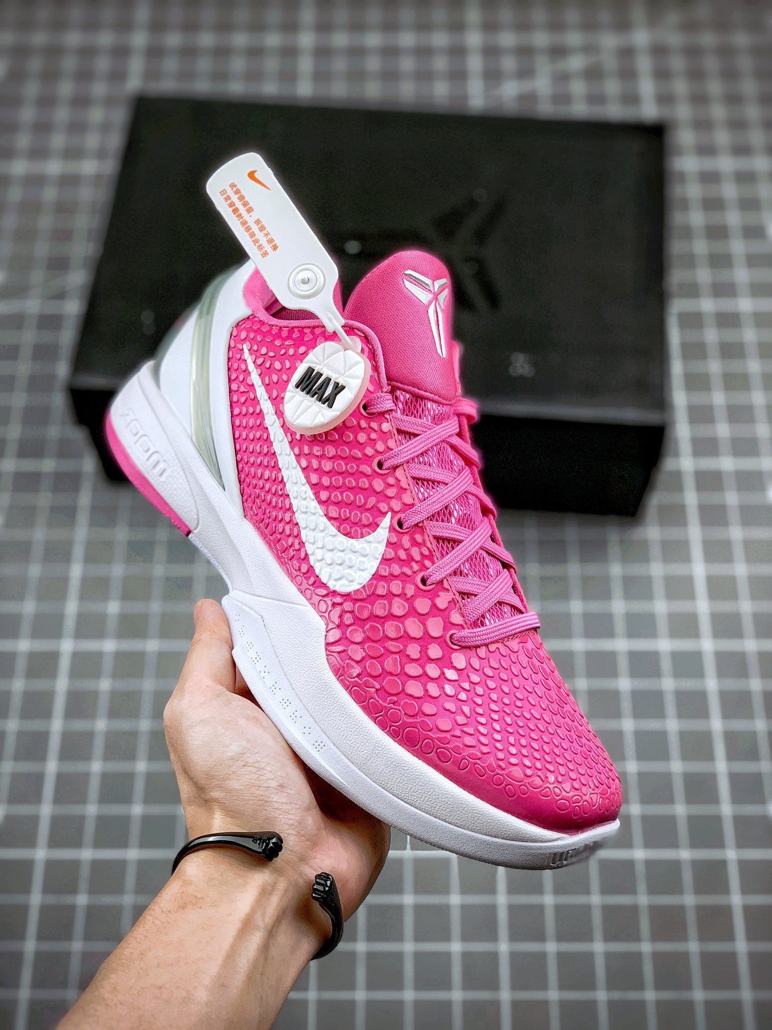 Max Batch-Nike Zoom Kobe 6 Protro “Kay Yow Think Pink”