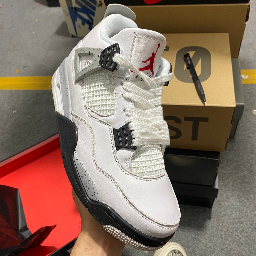 i8 Batch-Air Jordan 4 “White Cement”