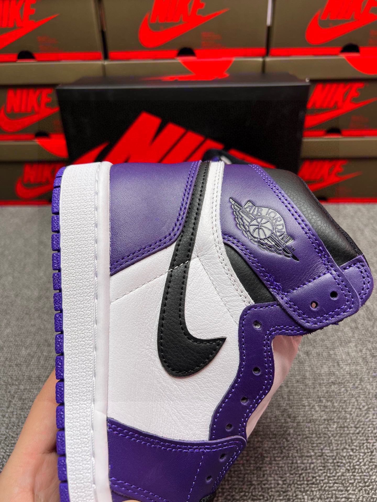 LJR Batch-Air Jordan 1 Retro High OG “Court Purple”