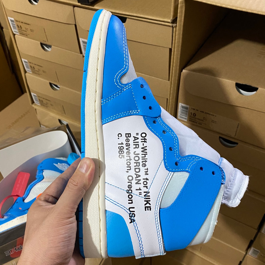 LJR Batch-Off White × Air Jordan 1 Retro High OG “UNC”