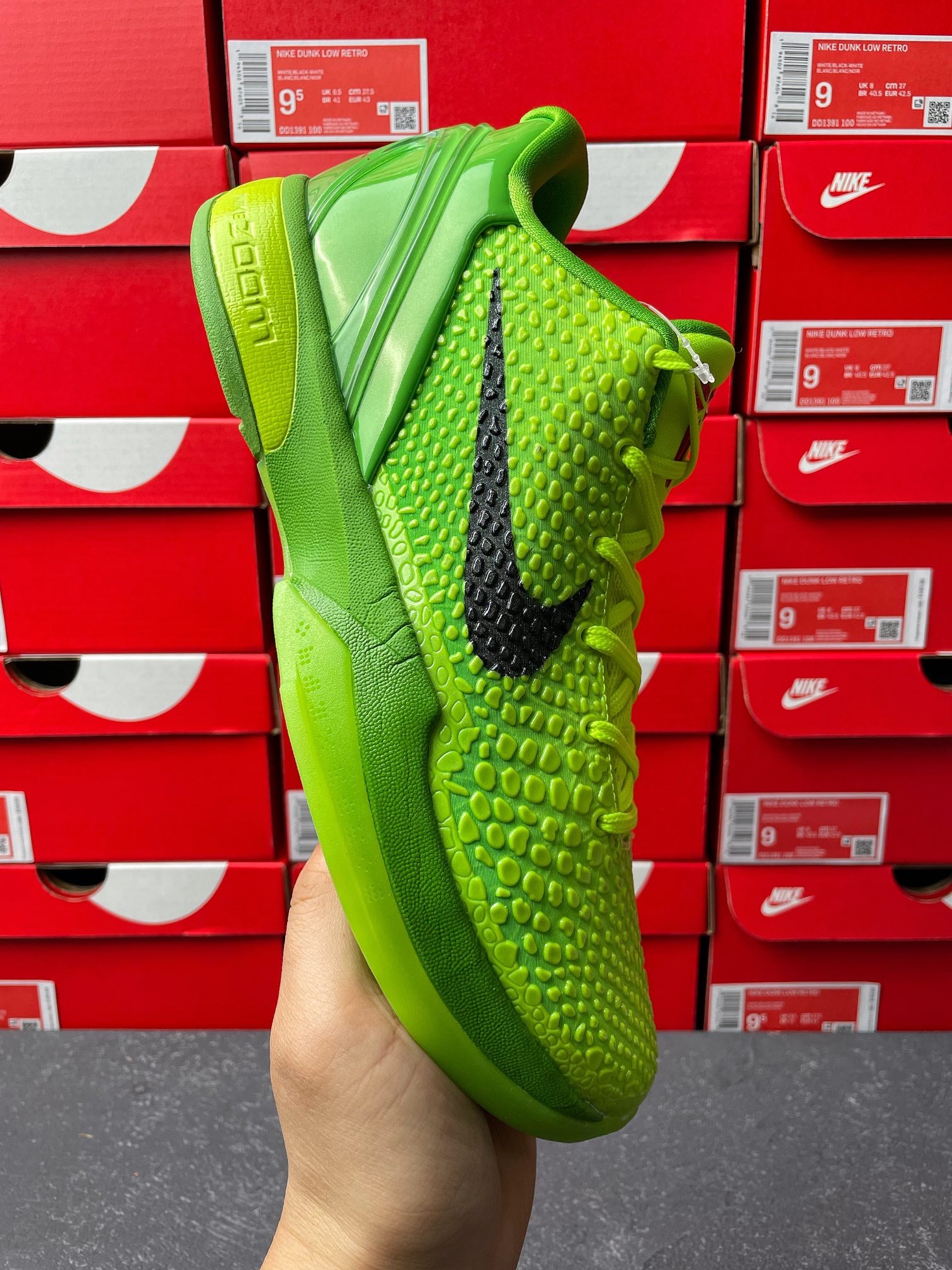 S2 Batch-Nike Zoom Kobe 6 Protro “Grinch”