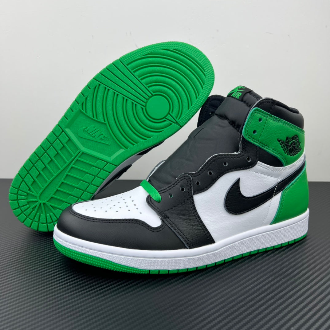 LJR Batch-Air Jordan 1 Retro High OG “Black and Lucky Green”