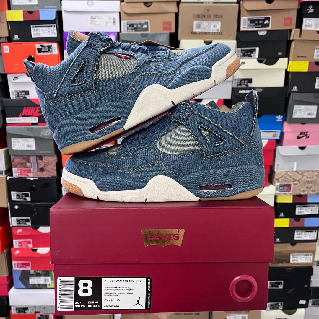 PB Batch-Levi's x Jordan Air Jordan 4 Levis Blue