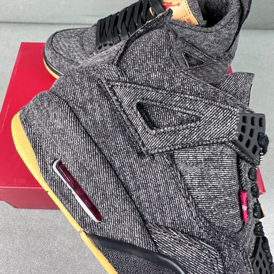 PB Batch-Levi's x Jordan Air Jordan 4 Levis Black