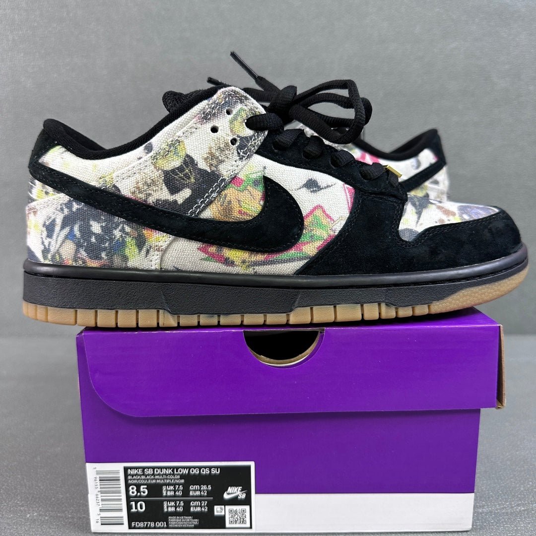 S2 Batch-Supreme x Nike SB Dunk Low “Rammellzee”