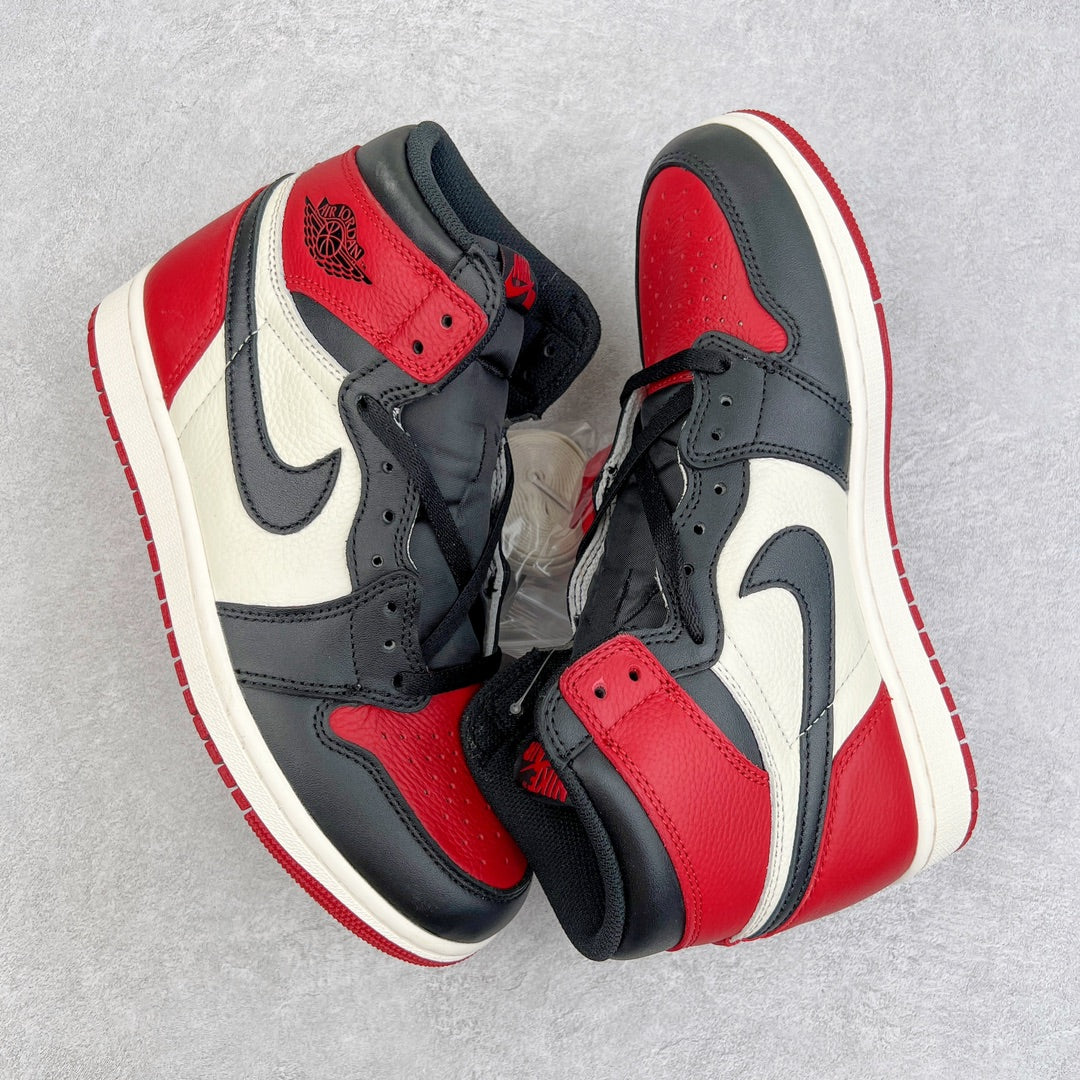 KZ Batch-Air Jordan 1 Retro High OG “Black Toe”