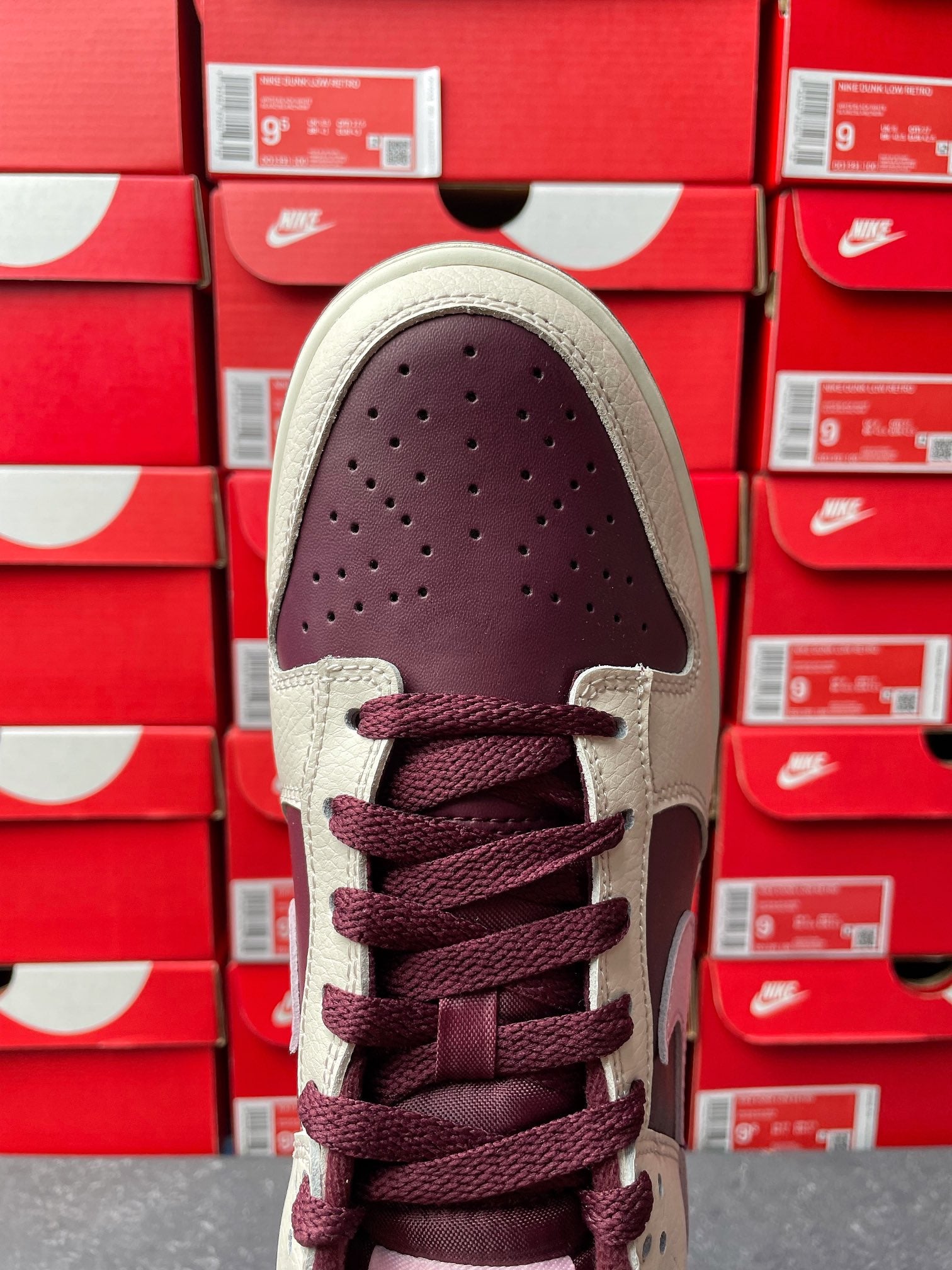 G Batch-Nike Dunk Low “Night Maroon and Medium Soft Pink”