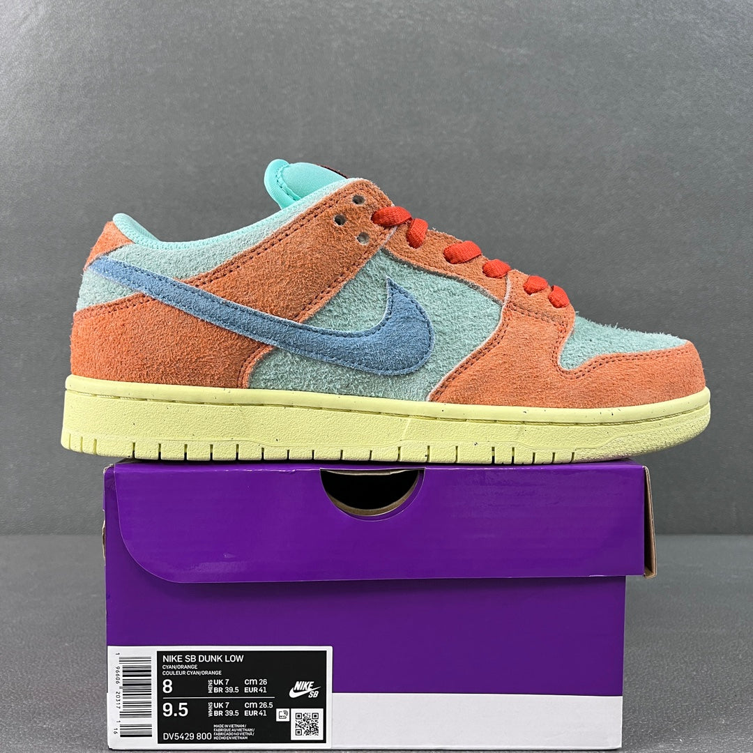 S2 Batch-Nike Dunk Low “Orange and Emerald Rise”