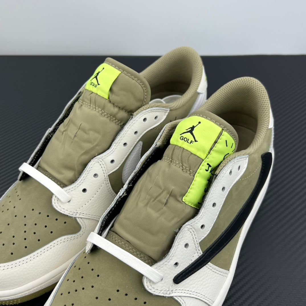 FK Batch-Air Jordan 1  × Travis Scott “Golf Olives”