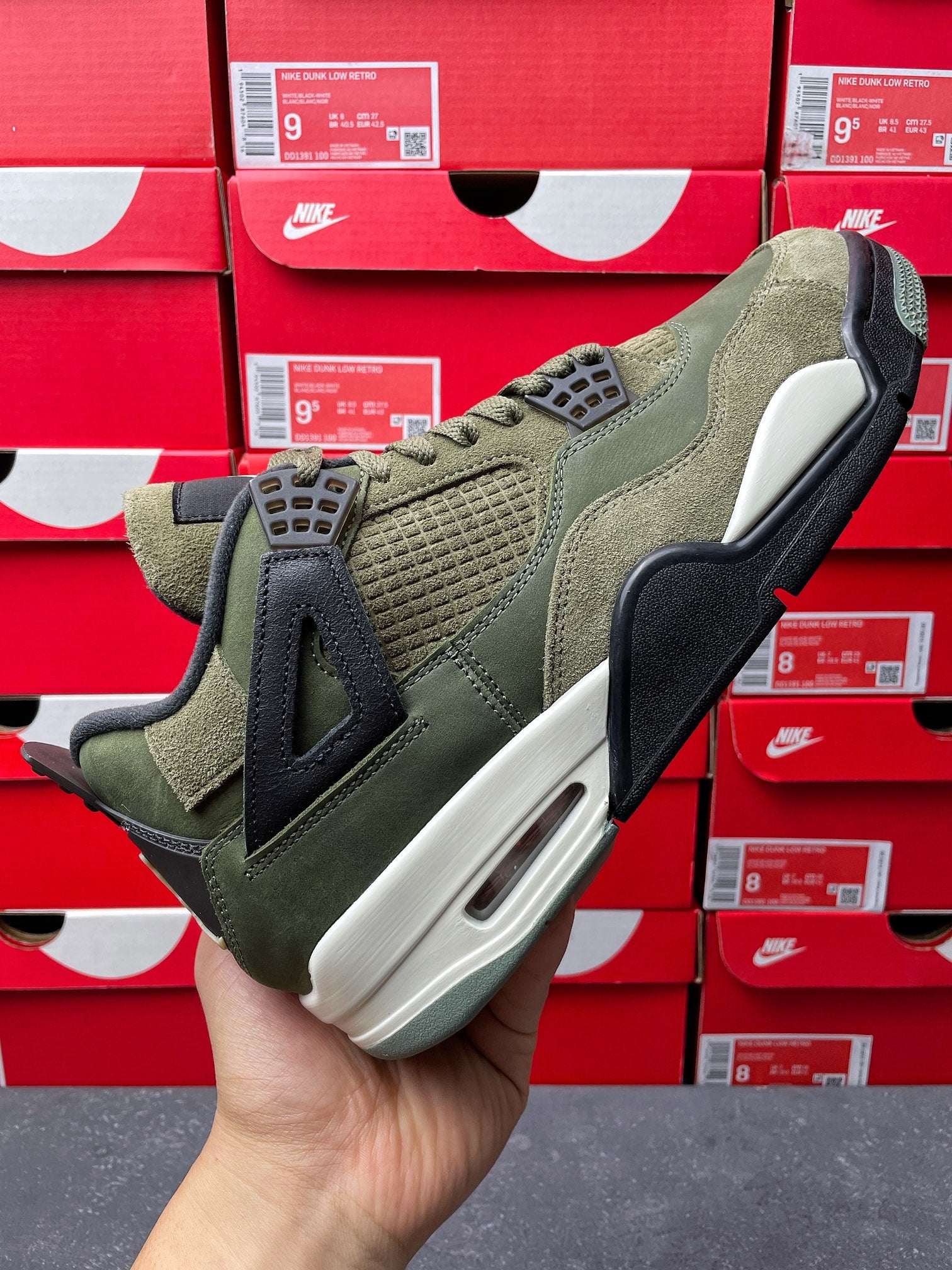 GX Batch-Air Jordan 4 “Olive”