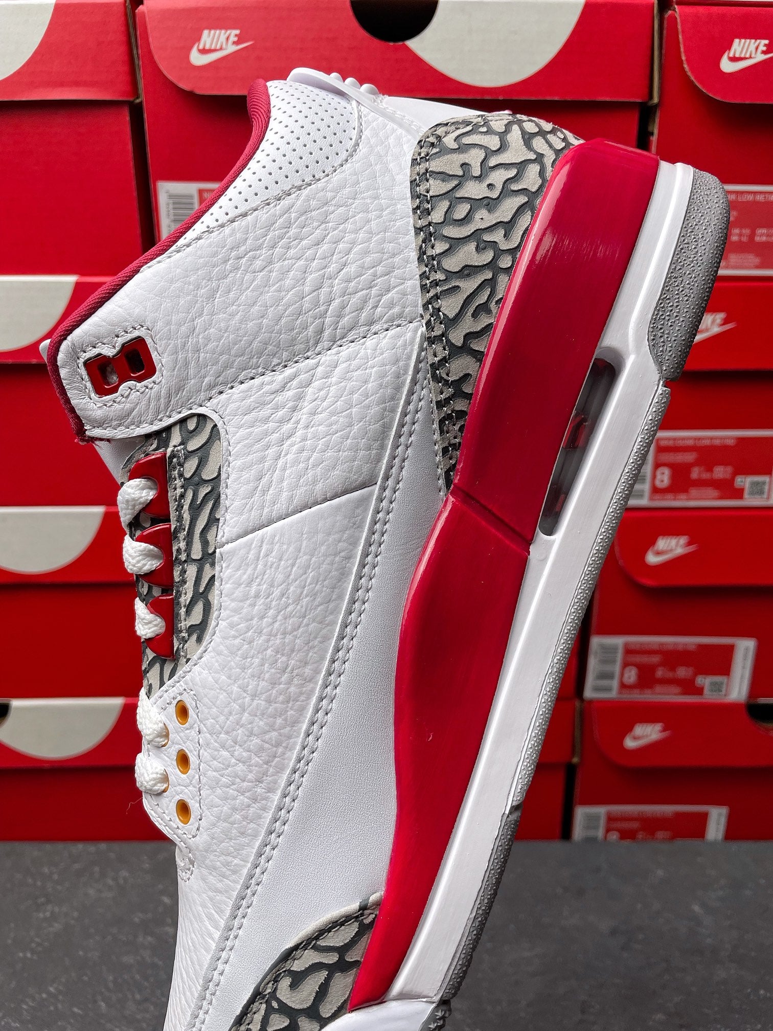 LW Batch-Air Jordan 3 “Cardinal Red”