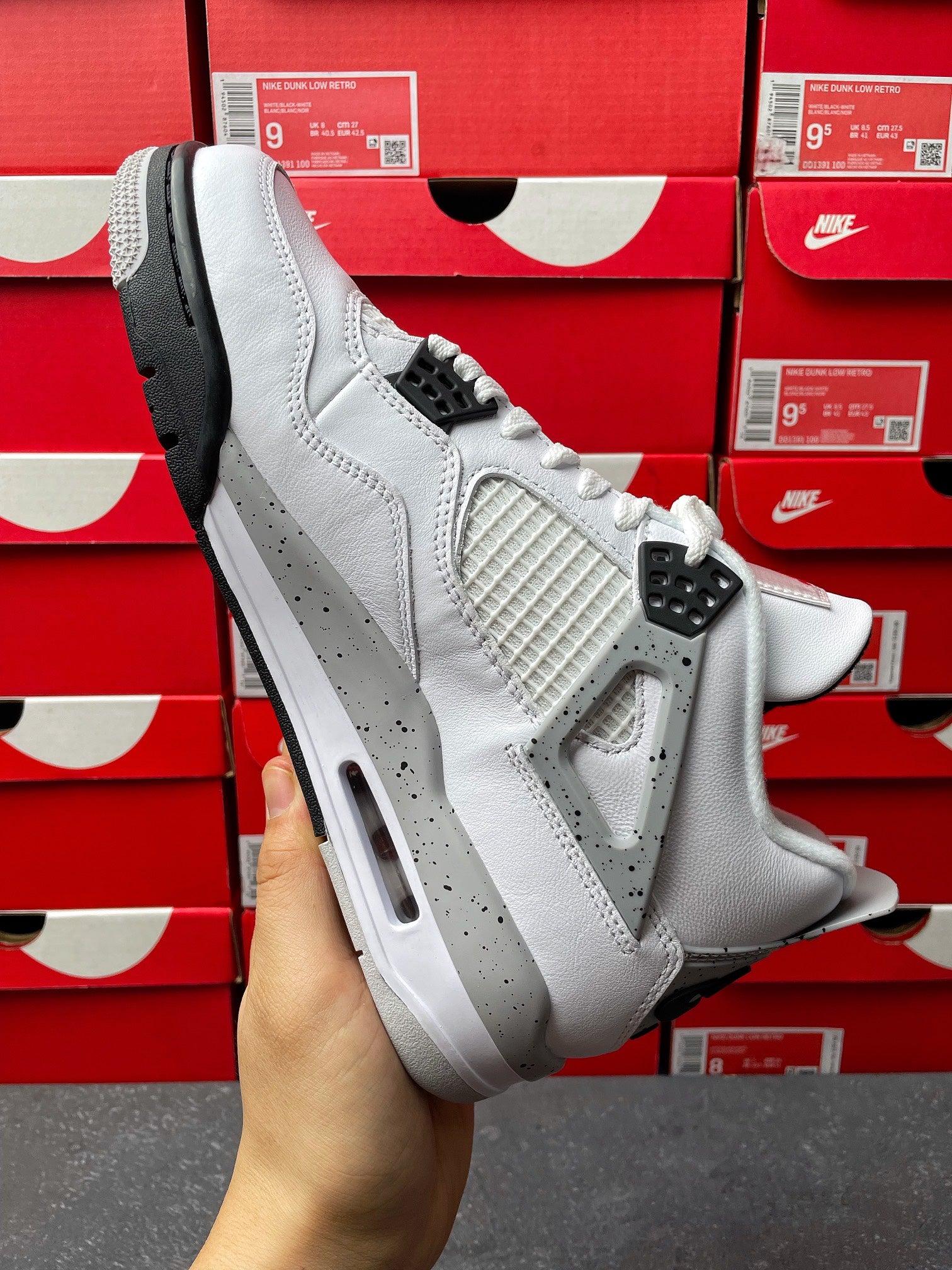 GX Batch-Air Jordan 4 “White Cement”