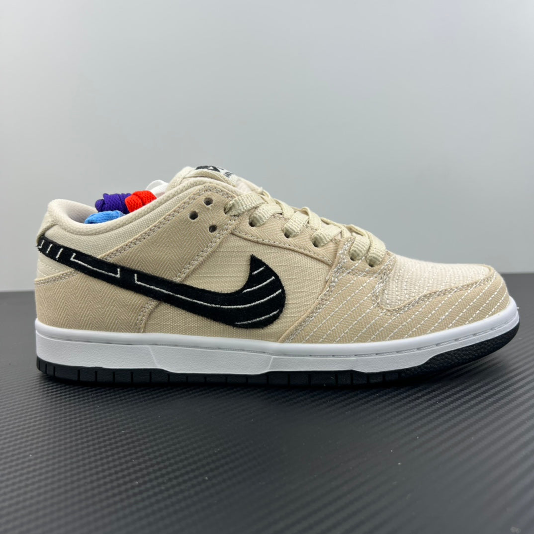 AY Batch-Albino & Preto x NK Dunk SB Low Pro "Pearl White"