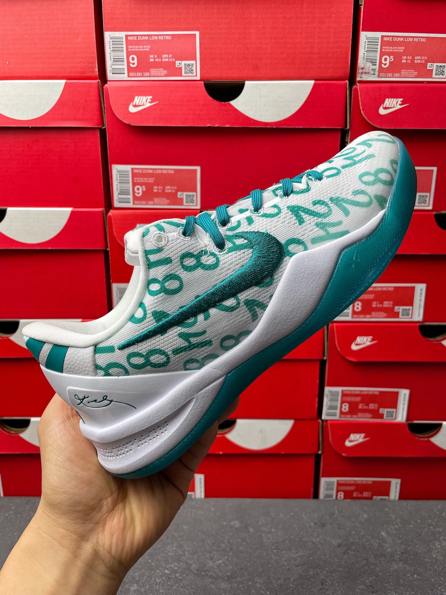 S2 Batch-Nike Kobe 8 Protro “Aqua”