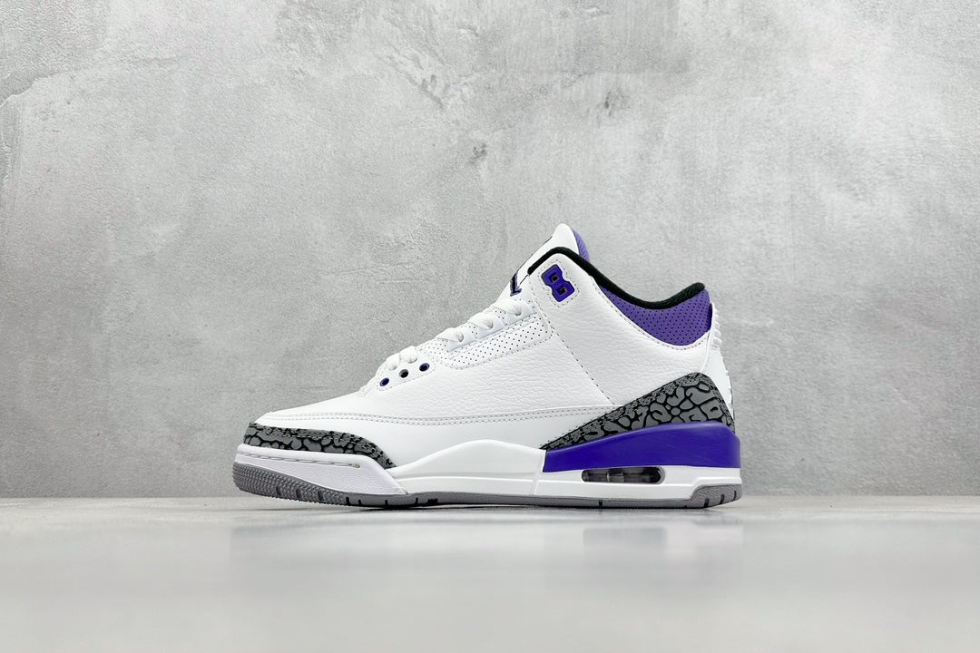 i8 Batch-Air Jordan 3 “Dark iris”