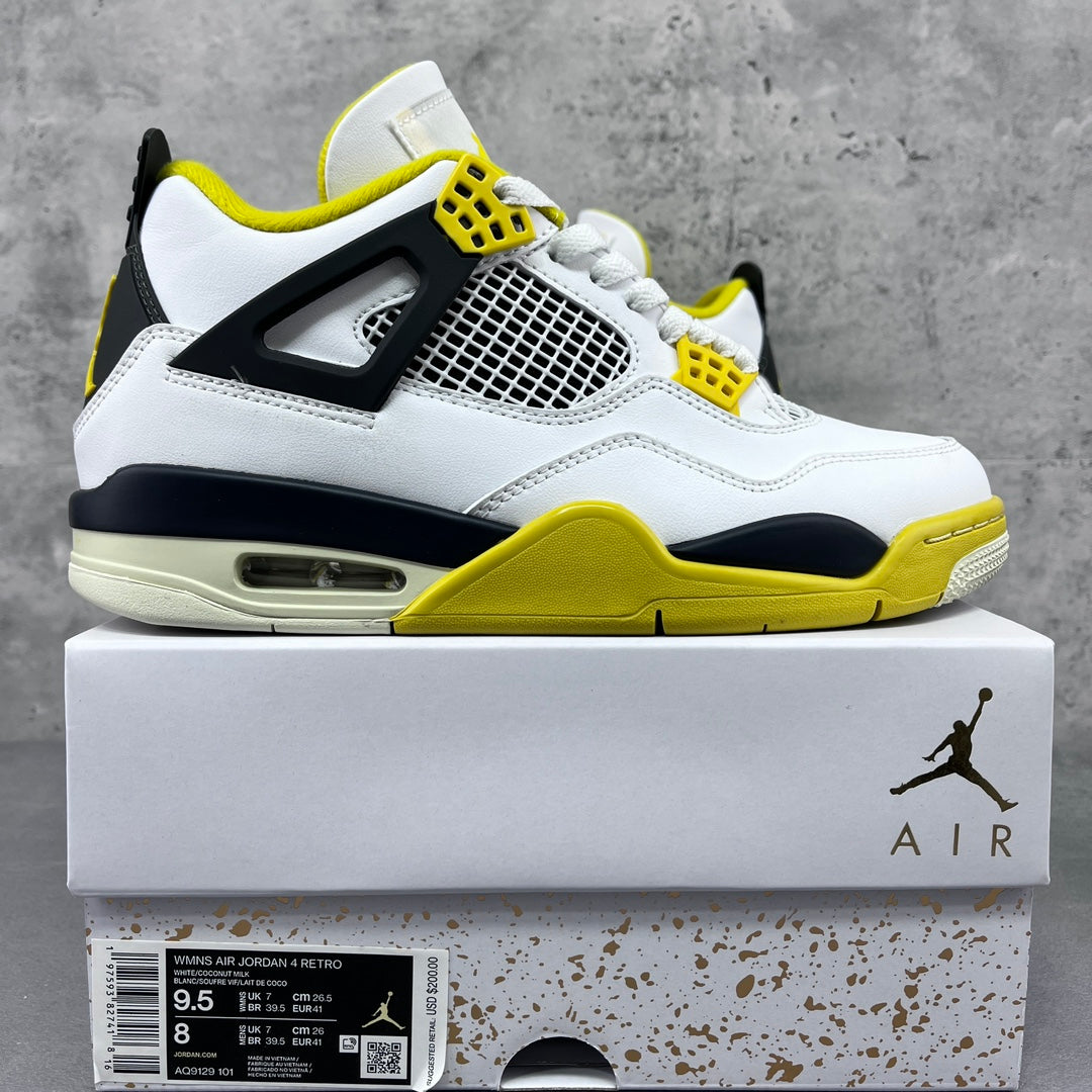 i8 Batch-Air Jordan 4 “Vivid Sulfur”