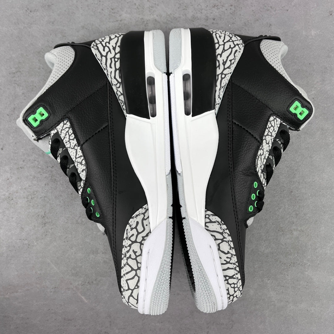 i8 Batch-Air Jordan 3 “Green Glow”