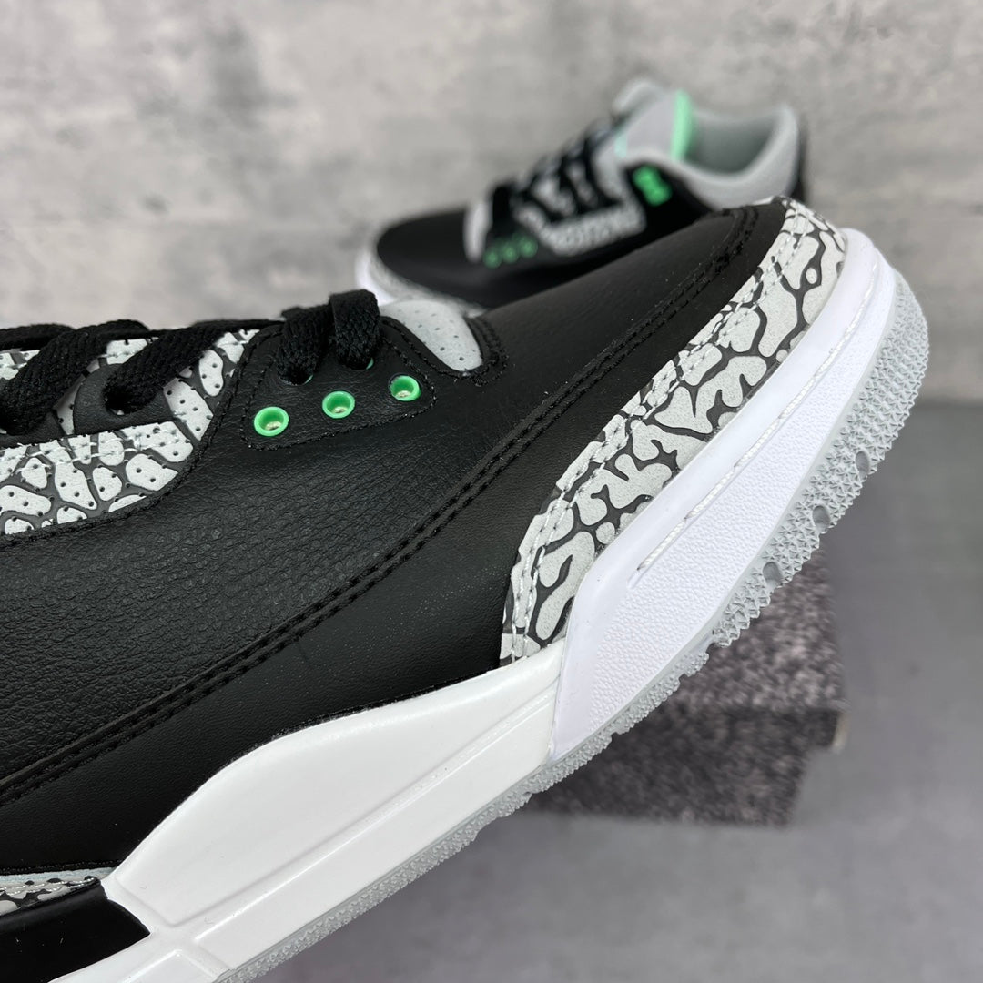 i8 Batch-Air Jordan 3 “Green Glow”