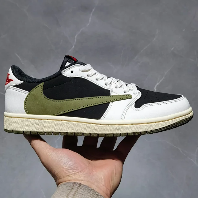 XC Batch-Air Jordan 1  × Travis Scott “Olives”