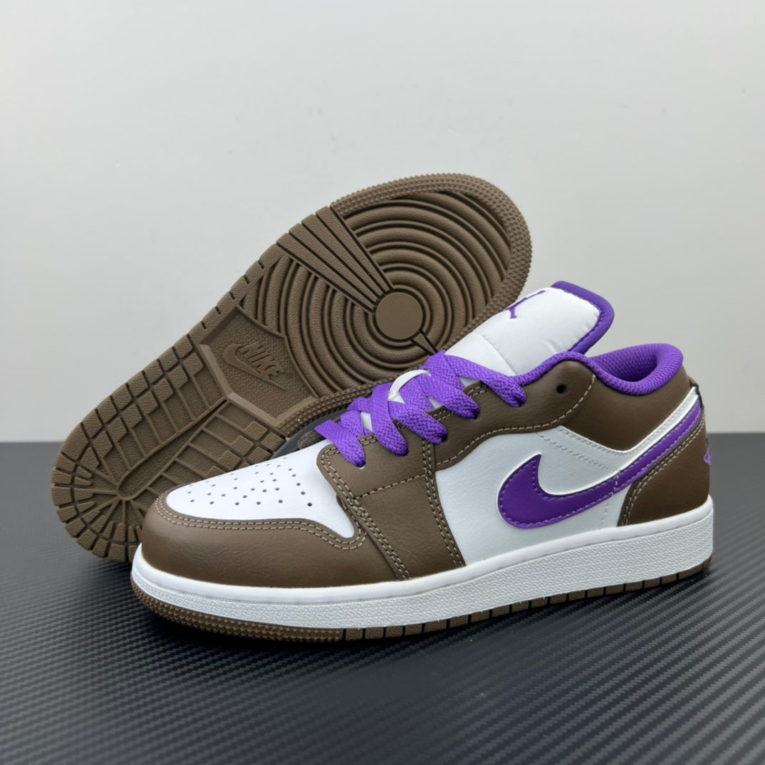 DT Batch-Air Jordan 1 Low “Brown purple”