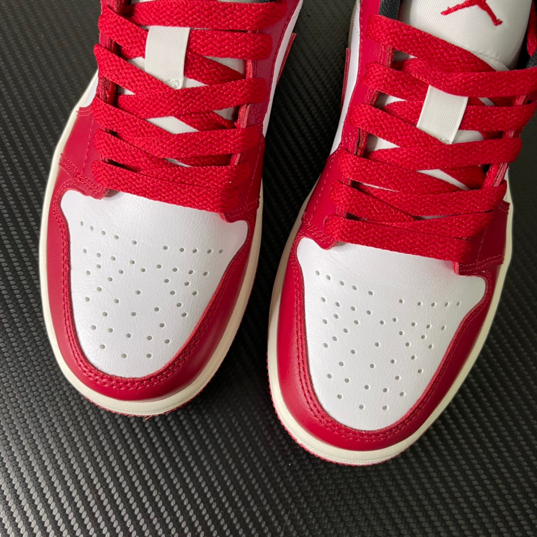 DT Batch-Air Jordan 1 Low “White red”