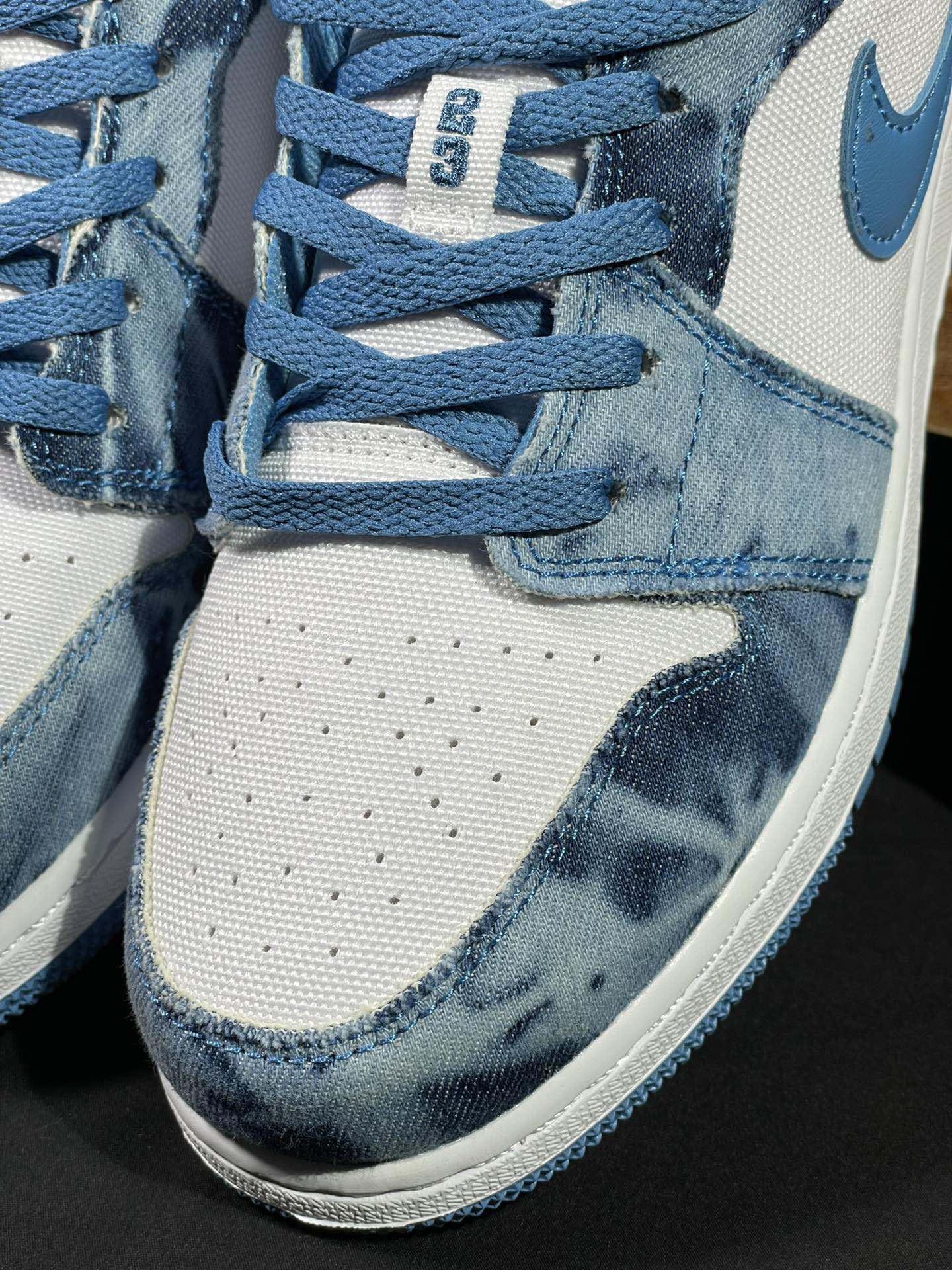 DT Batch-Air Jordan 1 Low “Washed Denim”