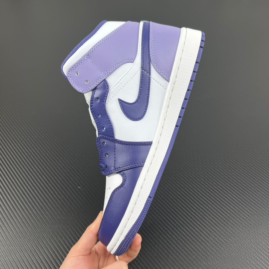 DT Batch-Air Jordan 1 Mid “Blue eberry”