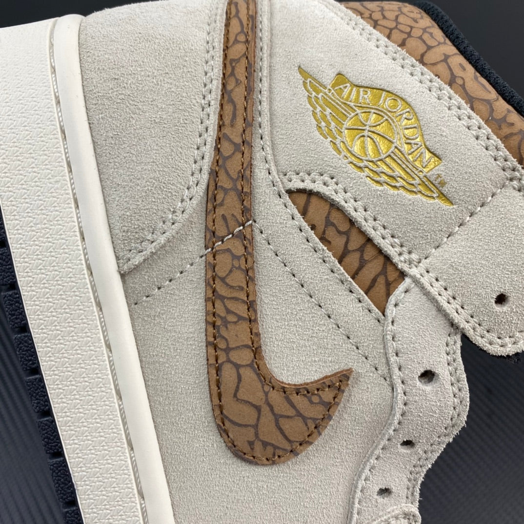 DT Batch-Air Jordan 1 Mid “Brown Elephant”