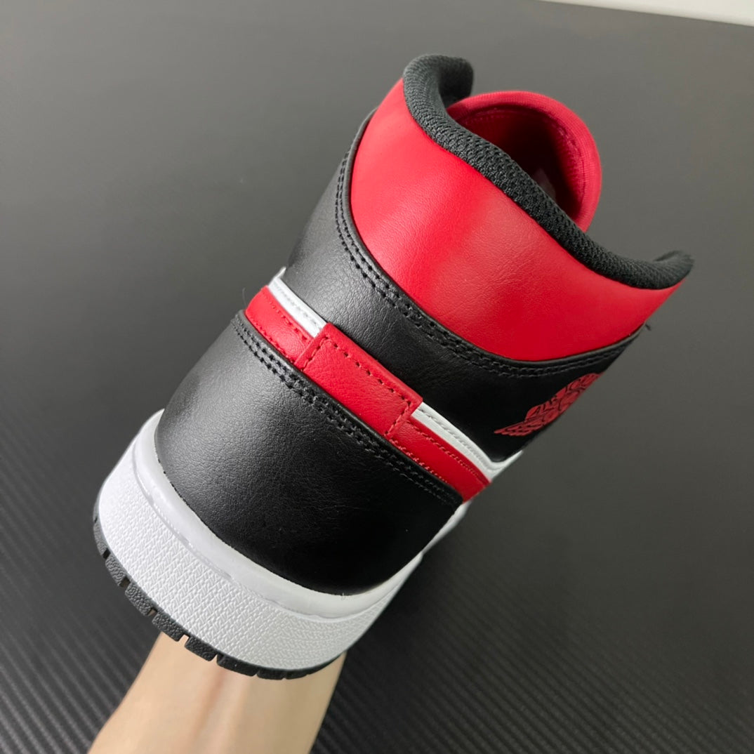 DT Batch-Air Jordan 1 Mid “Bred Toe”