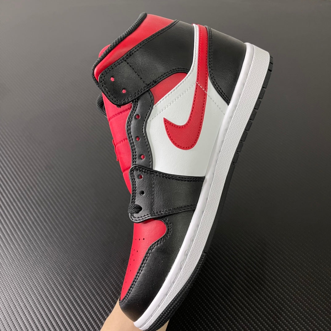 DT Batch-Air Jordan 1 Mid “Bred Toe”