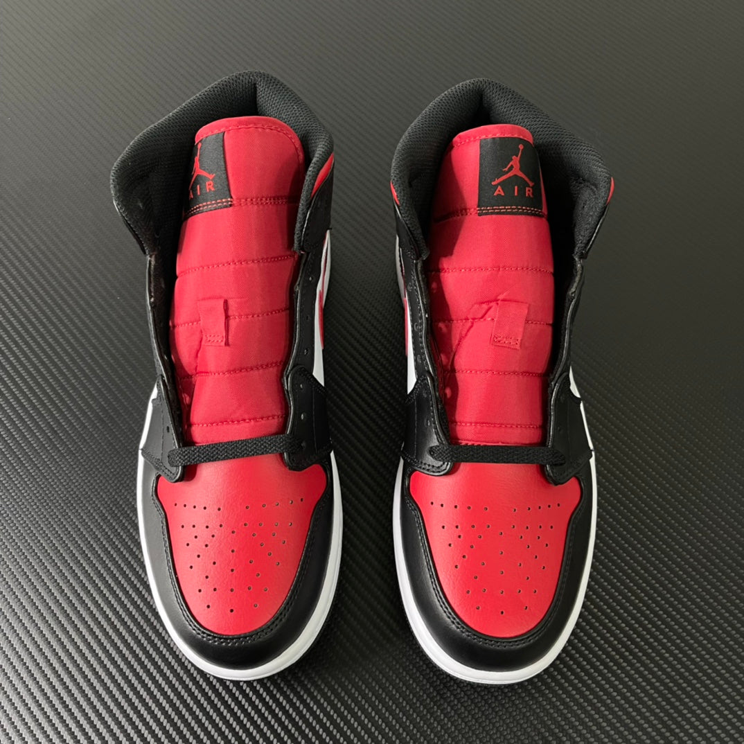 DT Batch-Air Jordan 1 Mid “Bred Toe”