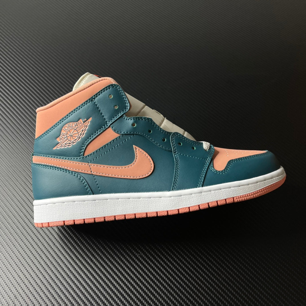 DT Batch-Air Jordan 1 Mid “Dark teal Green”