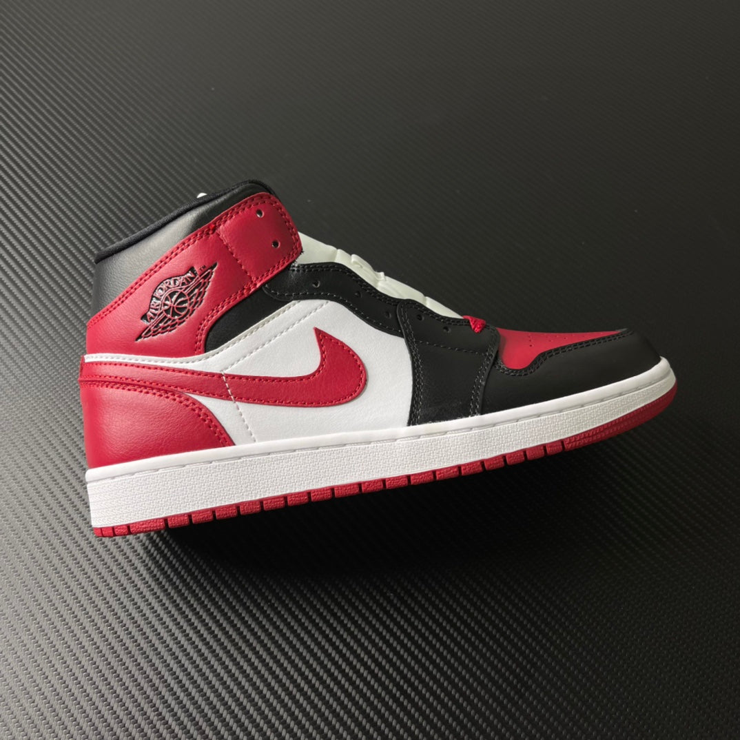 DT Batch-Air Jordan 1 Mid “Bred Toe”