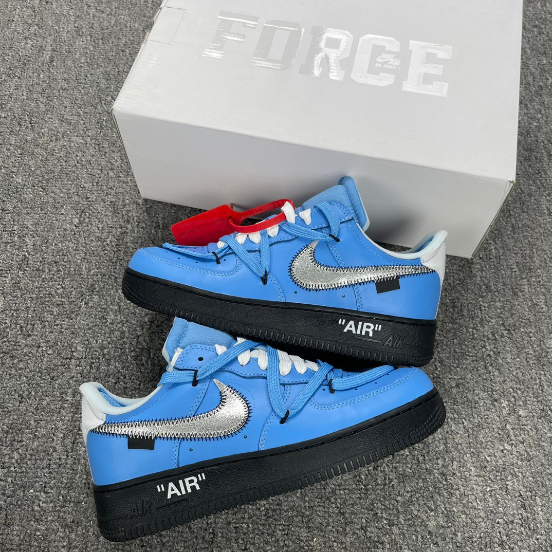 YH Batch-Off White × Air Force 1 “Blue”