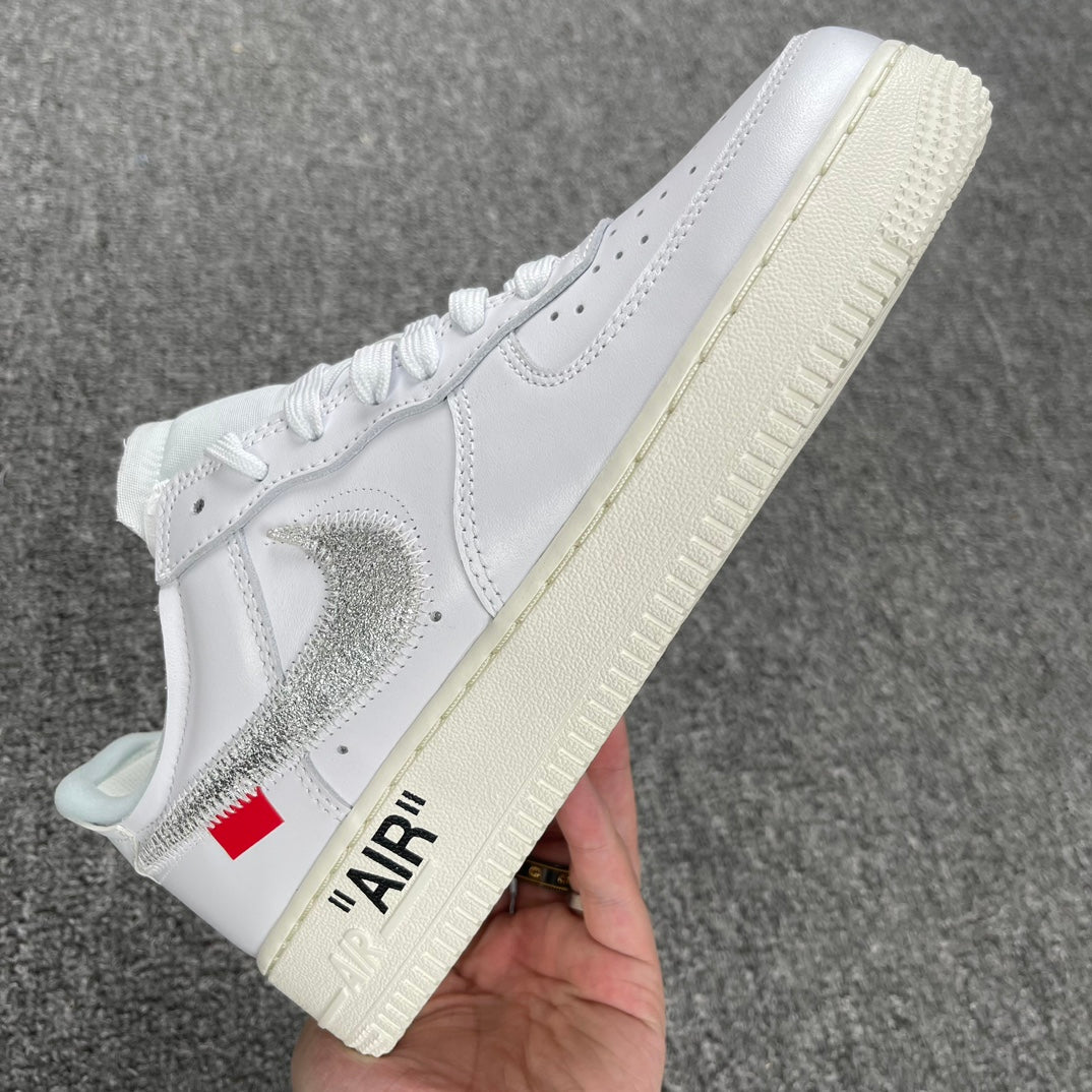 YH Batch-Off White × Air Force 1 “White Art Museum”